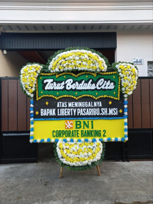 Papan Bunga Duka di Belitung Timur